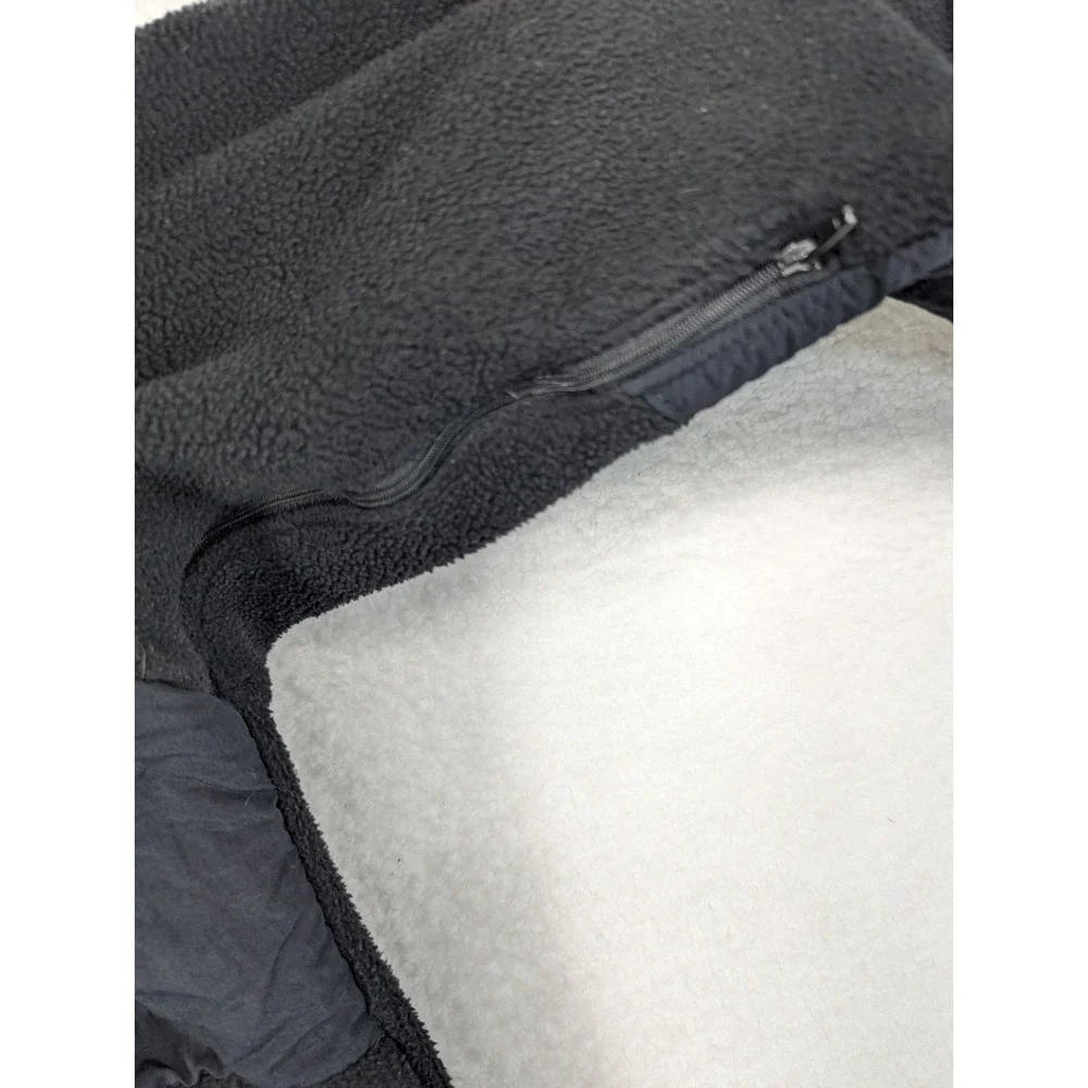 USA‎ Made Men'sNORTH FACE Black Fleece Sweater Jacket XL